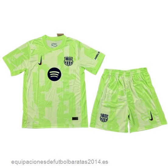 Nuevo 3ª Conjunto De Hombre Barcelona 24/25 I Verde Baratas
